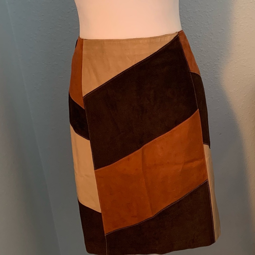 Suede Skirt